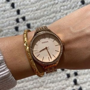 Fossil Rose Gold Watch